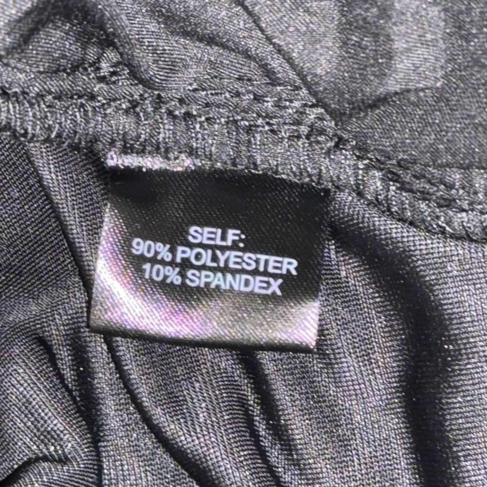 SKIES ARE BLUE ~ Plush Velvet Duster Coat and Jeggings - BLACK! NWT! Size 2X - Picture 15 of 15